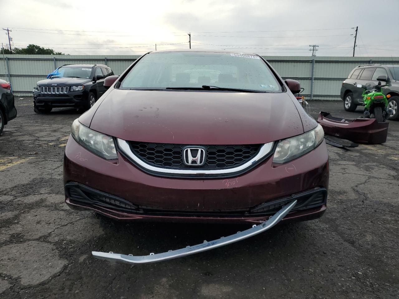 2013 Honda Civic Lx VIN: 19XFB2F57DE273517 Lot: 63460874