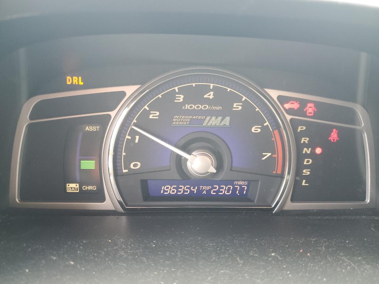 2007 Honda Civic Hybrid VIN: JHMFA36257S029184 Lot: 61898674