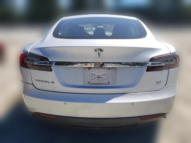 Хетчбеки TESLA MODEL S 2014 Сріблястий