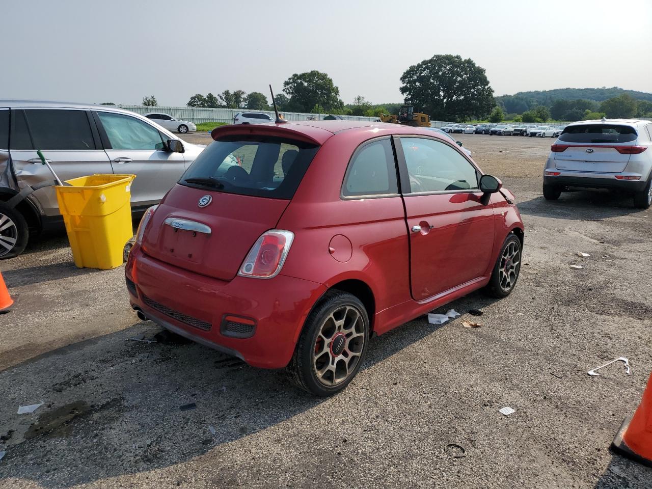 2012 Fiat 500 Sport VIN: 3C3CFFBR9CT112396 Lot: 63661664