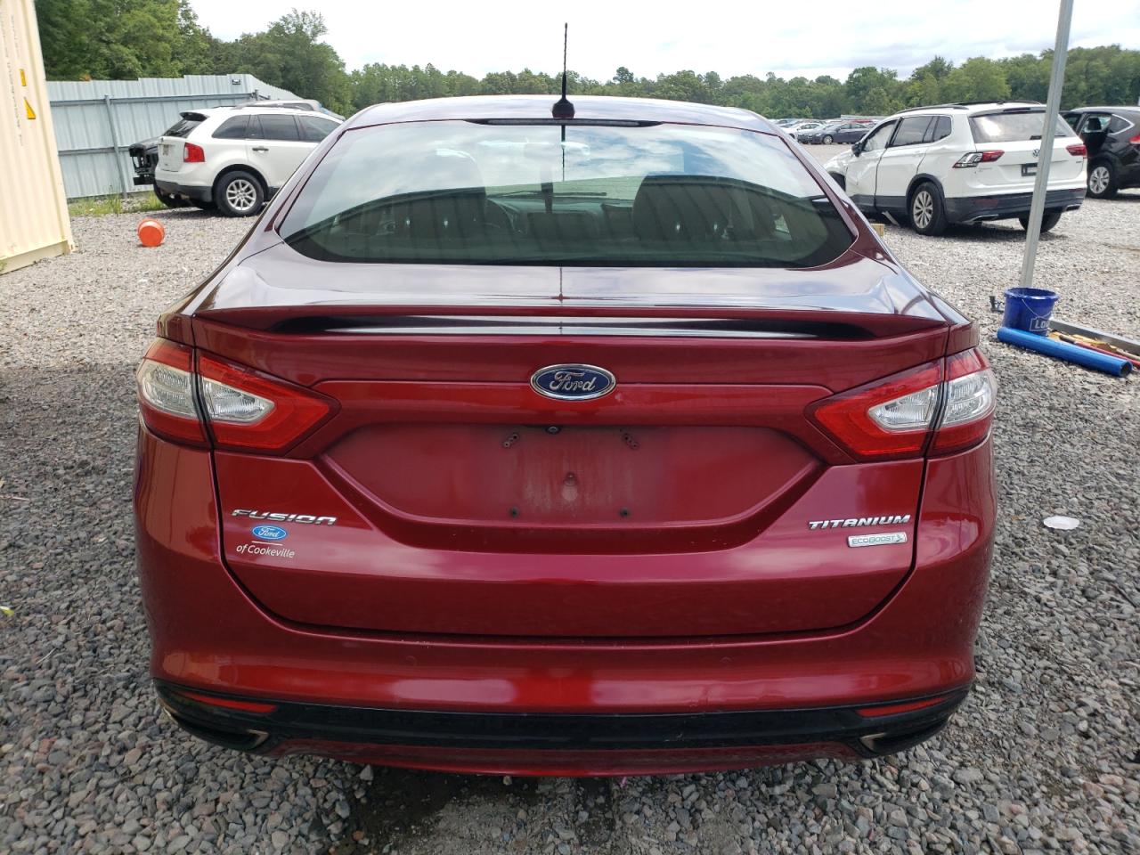 2016 Ford Fusion Titanium VIN: 3FA6P0K92GR346603 Lot: 63882724