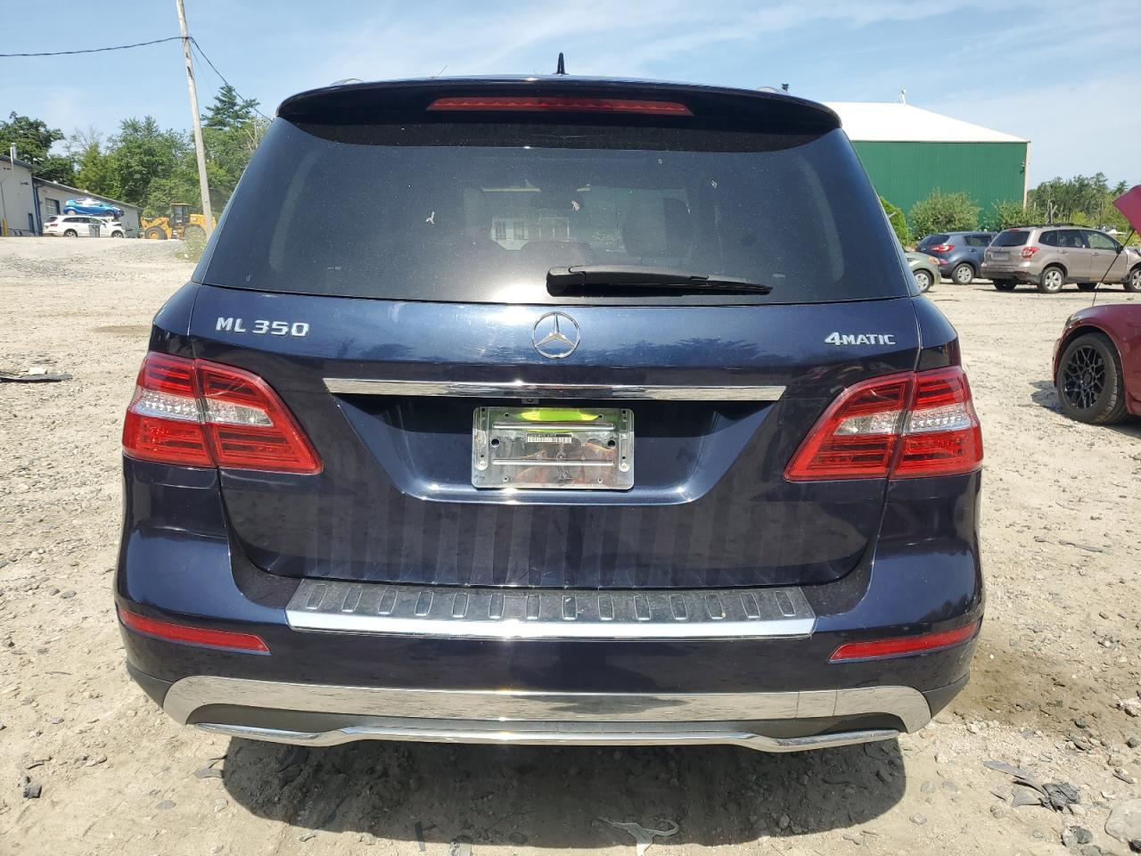 2013 Mercedes-Benz Ml 350 4Matic VIN: 4JGDA5HB7DA165332 Lot: 63886284