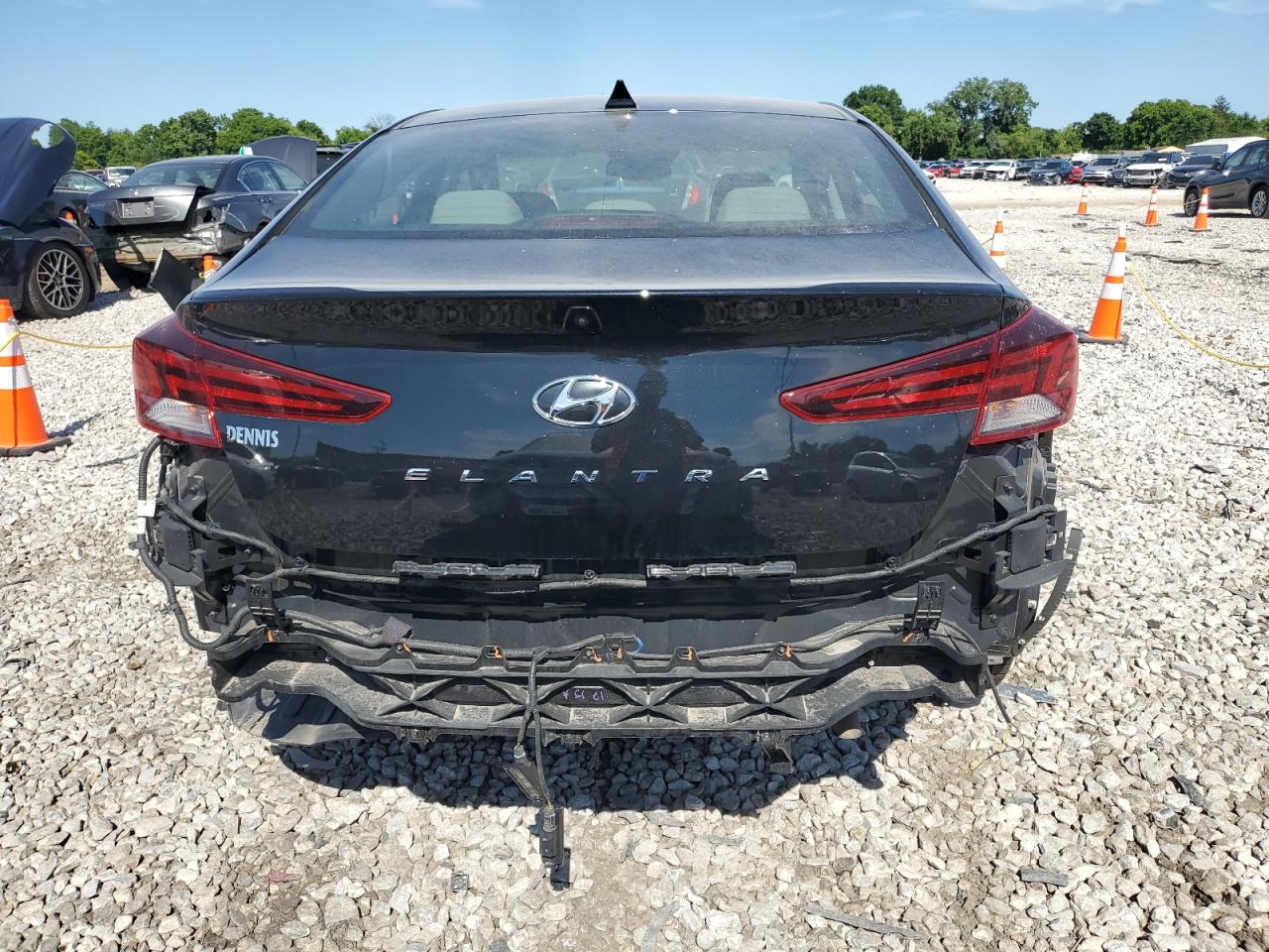 2019 Hyundai Elantra Sel VIN: 5NPD84LF9KH453198 Lot: 60299154