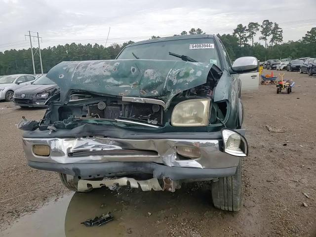 2000 Toyota Tundra Access Cab VIN: 5TBRT3417YS012392 Lot: 64083944