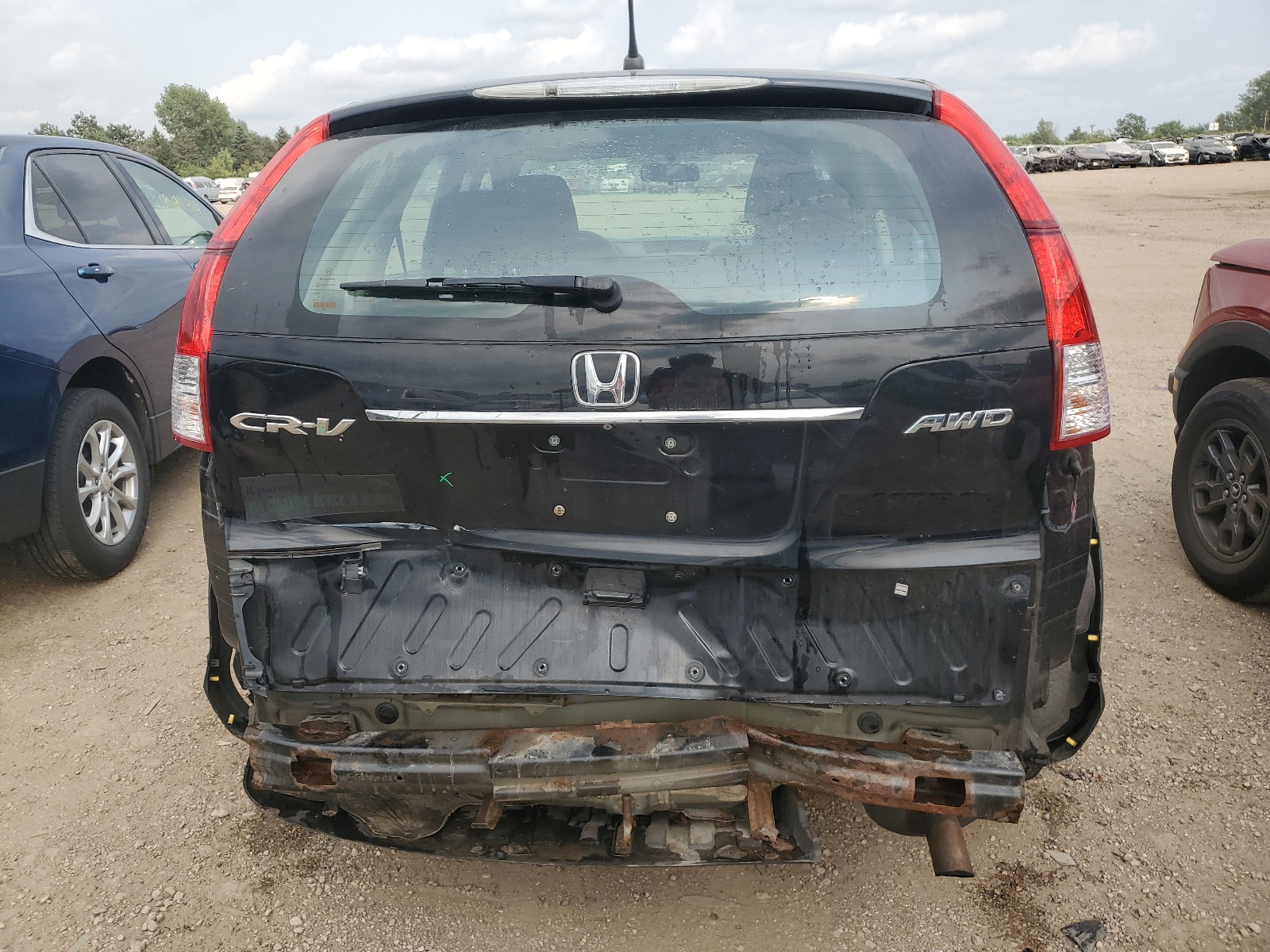 2HKRM4H3XDH656166 2013 Honda Cr-V Lx