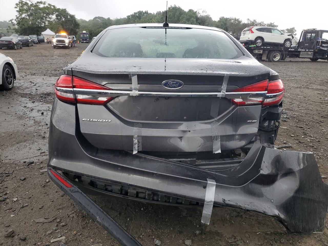 2017 Ford Fusion Se VIN: 3FA6P0H74HR334461 Lot: 64144154