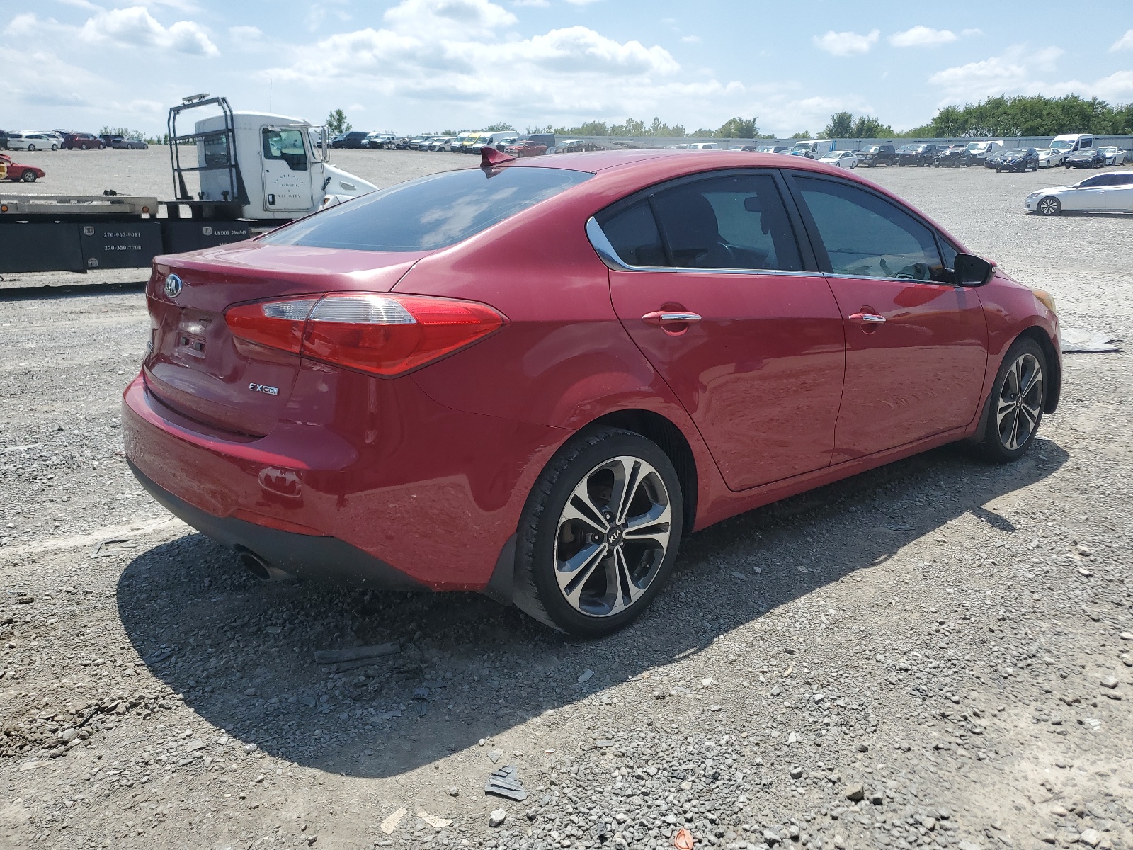 2014 Kia Forte Ex vin: KNAFX4A84E5195335