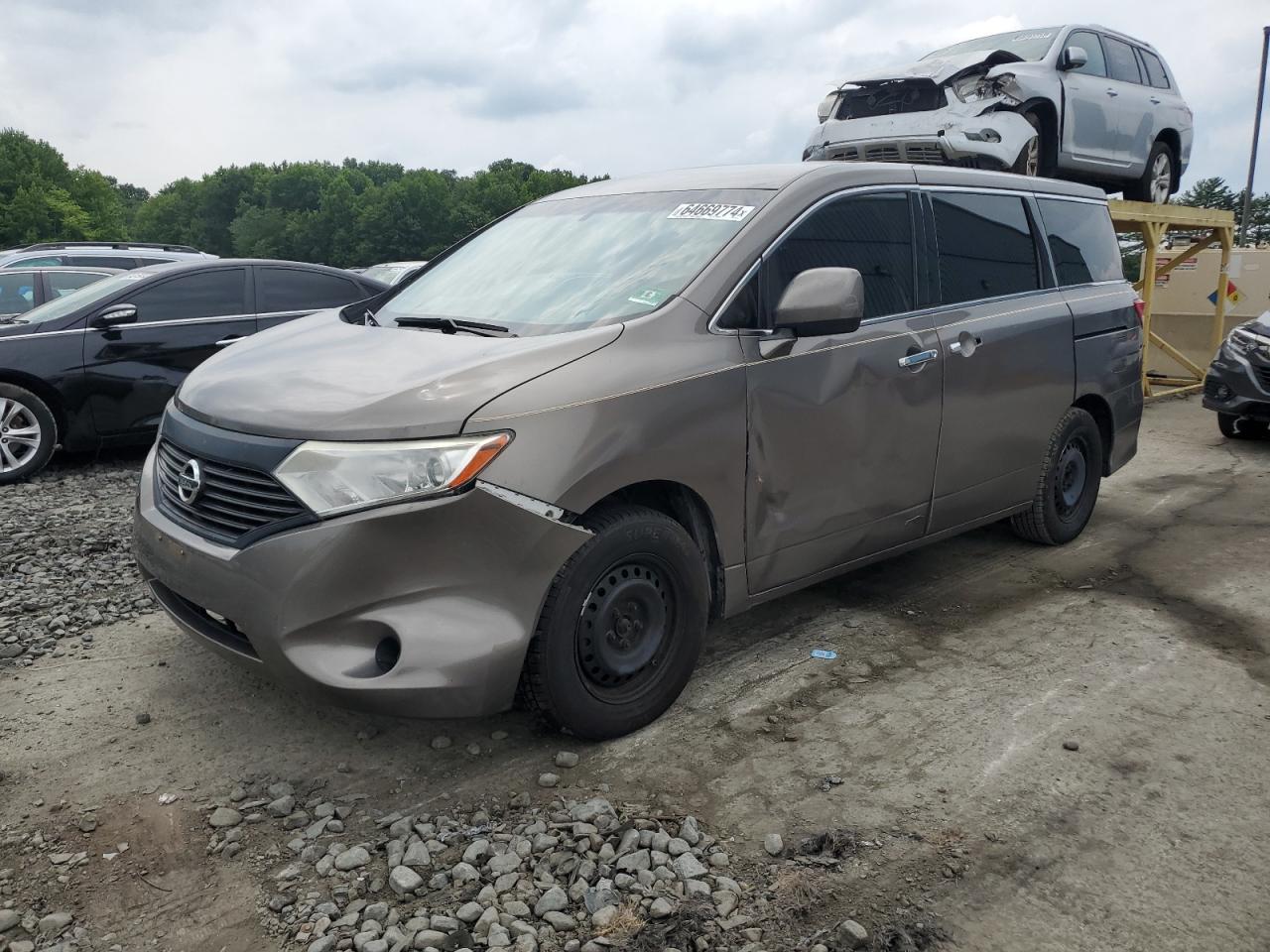 2014 Nissan Quest S VIN: JN8AE2KP0E9106175 Lot: 64669774