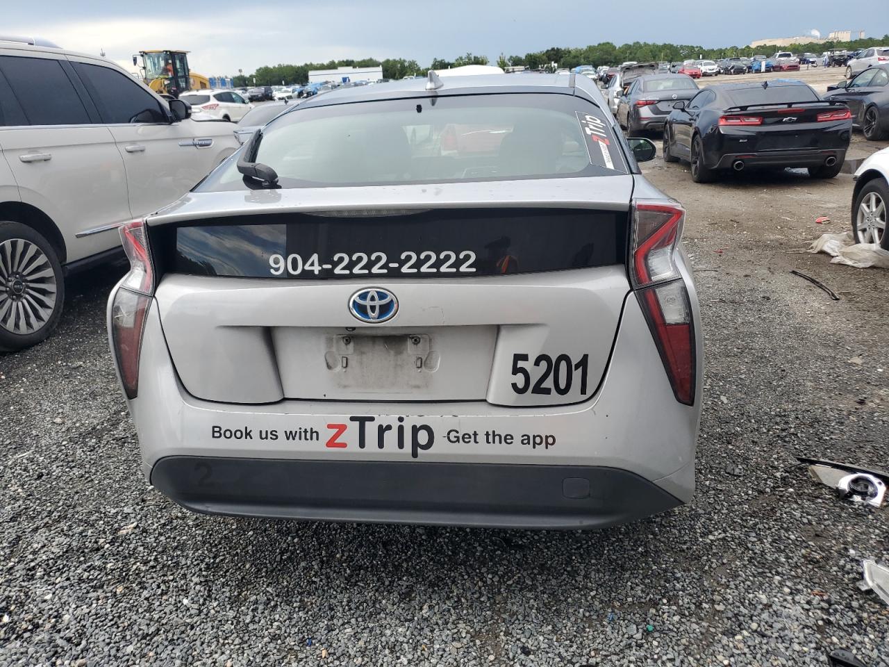 2016 Toyota Prius VIN: JTDKBRFU7G3516091 Lot: 63444744