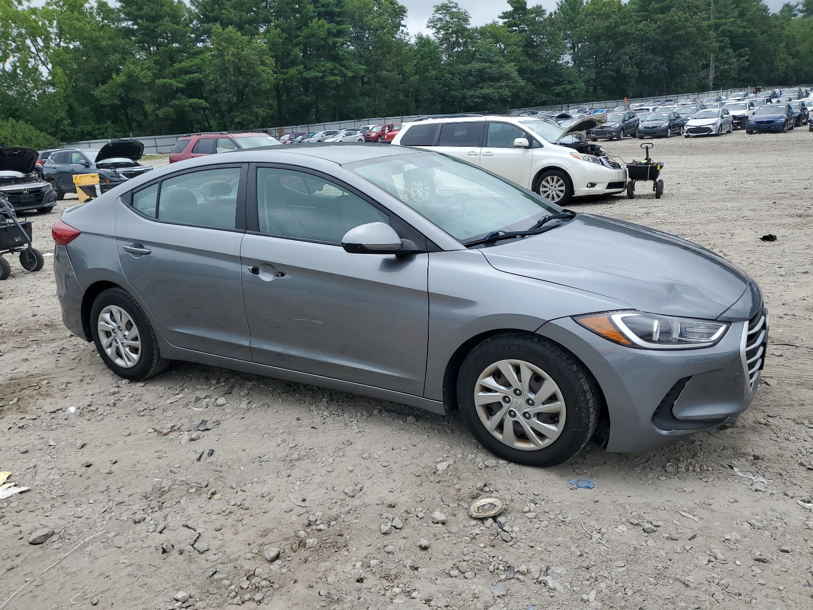 2017 Hyundai Elantra Se vin: KMHD74LF5HU150299