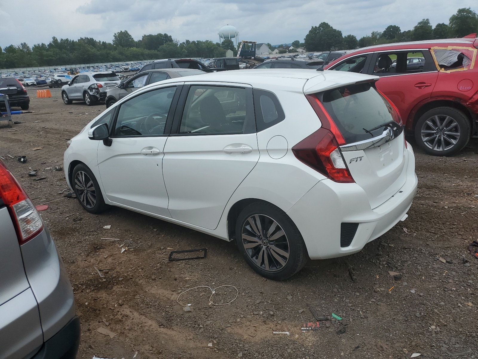 2016 Honda Fit Ex vin: JHMGK5H77GX007633