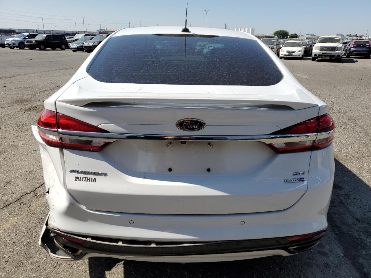 2018 Ford Fusion Se VIN: 3FA6P0T97JR155989 Lot: 63887604