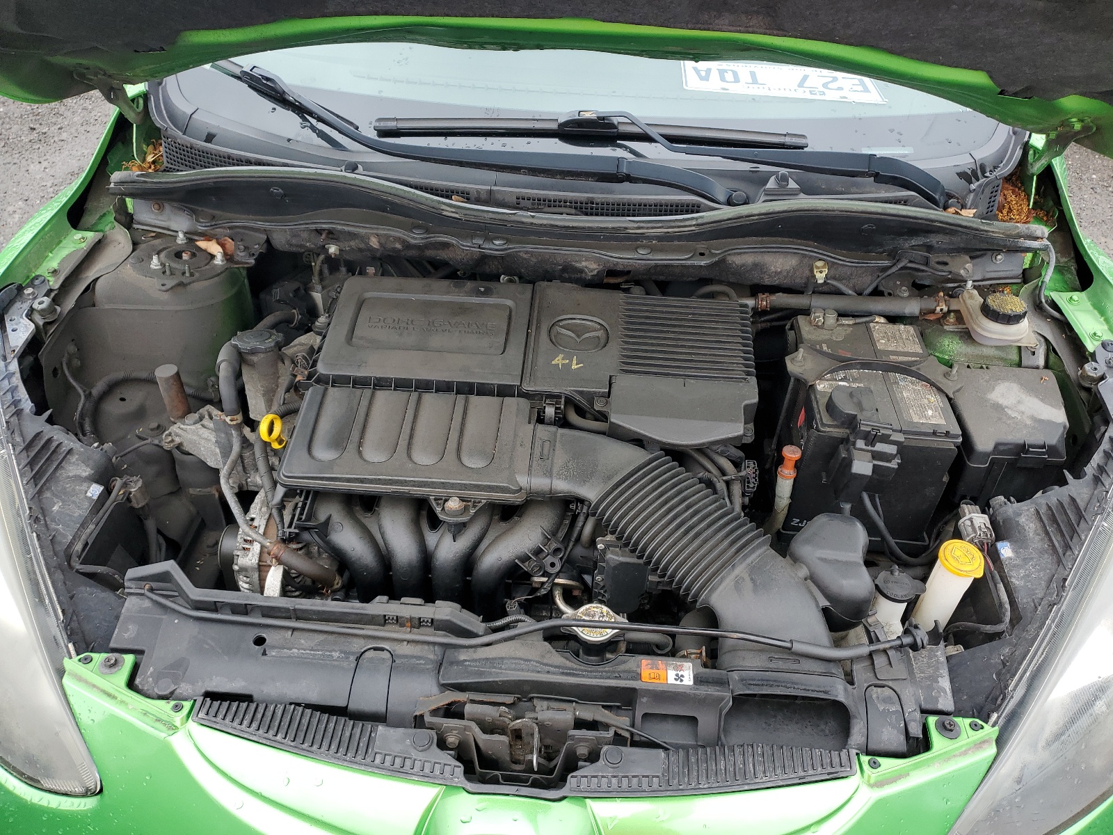 JM1DE1KY3C0142908 2012 Mazda Mazda2