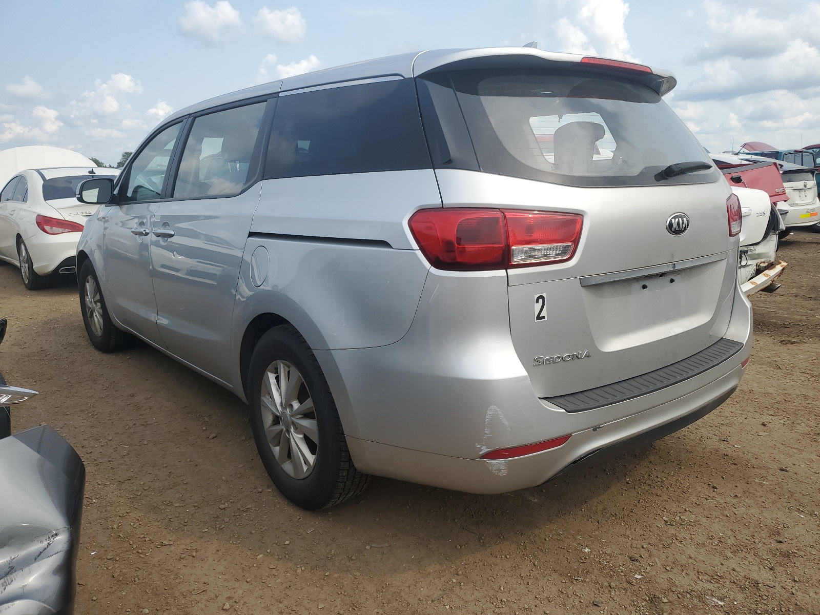 2016 Kia Sedona L vin: KNDMA5C10G6126611