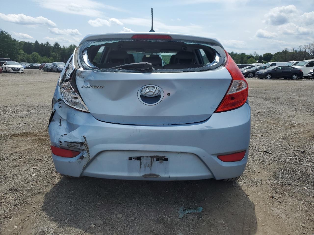 2013 Hyundai Accent Gls VIN: KMHCT5AE2DU066443 Lot: 64158084