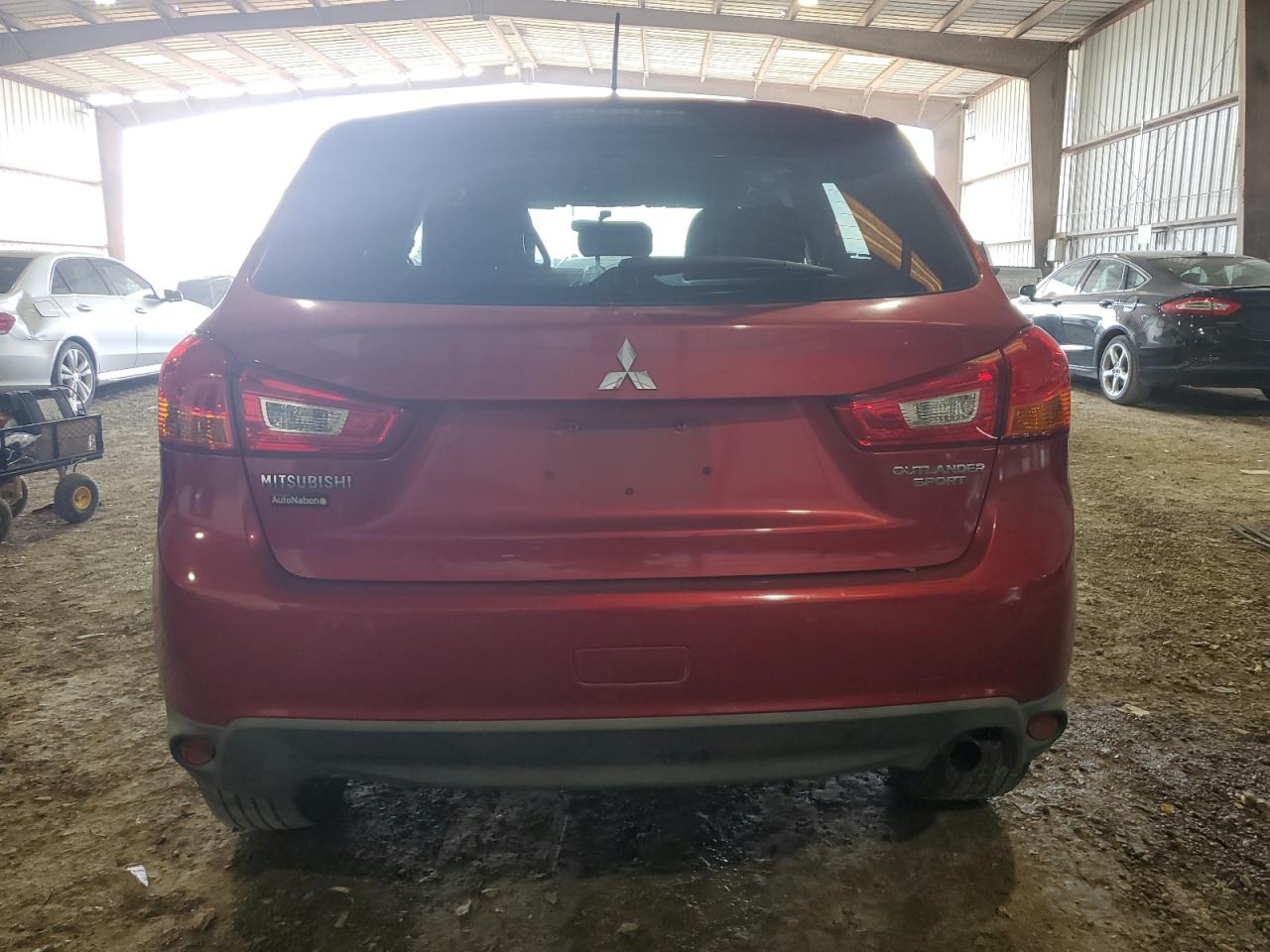 2014 Mitsubishi Outlander Sport Es VIN: 4A4AP3AU9EE015845 Lot: 63720074