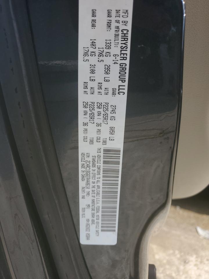 2014 Chrysler Town & Country Touring VIN: 2C4RC1BG6ER440610 Lot: 64675024