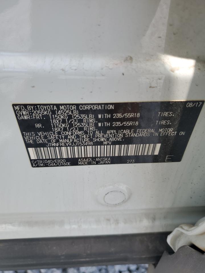 2018 Toyota Rav4 Se VIN: JTMNFREV9JJ153498 Lot: 65159814