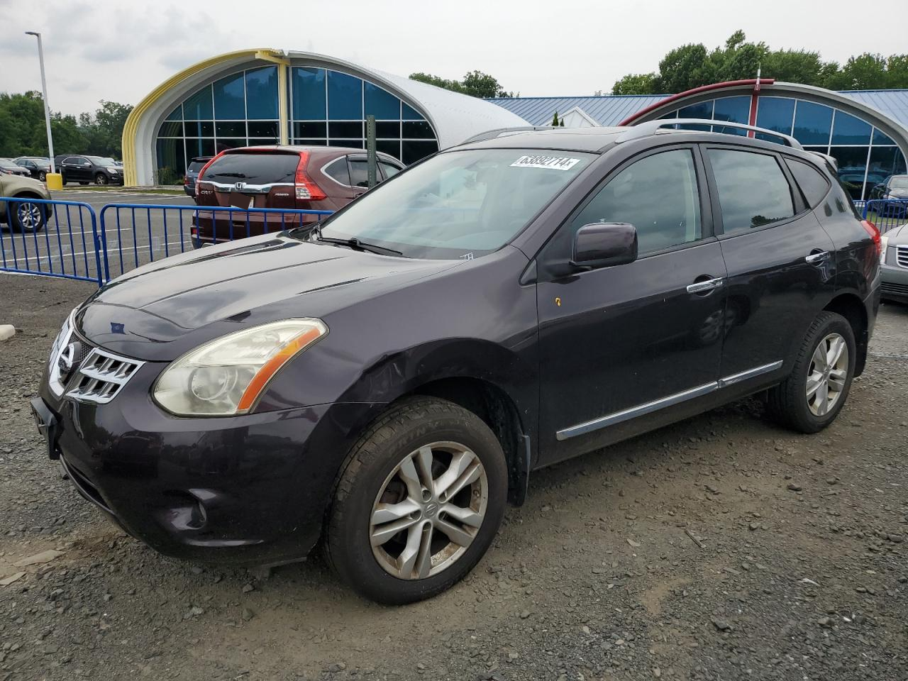 2012 Nissan Rogue S vin: JN8AS5MV3CW373038