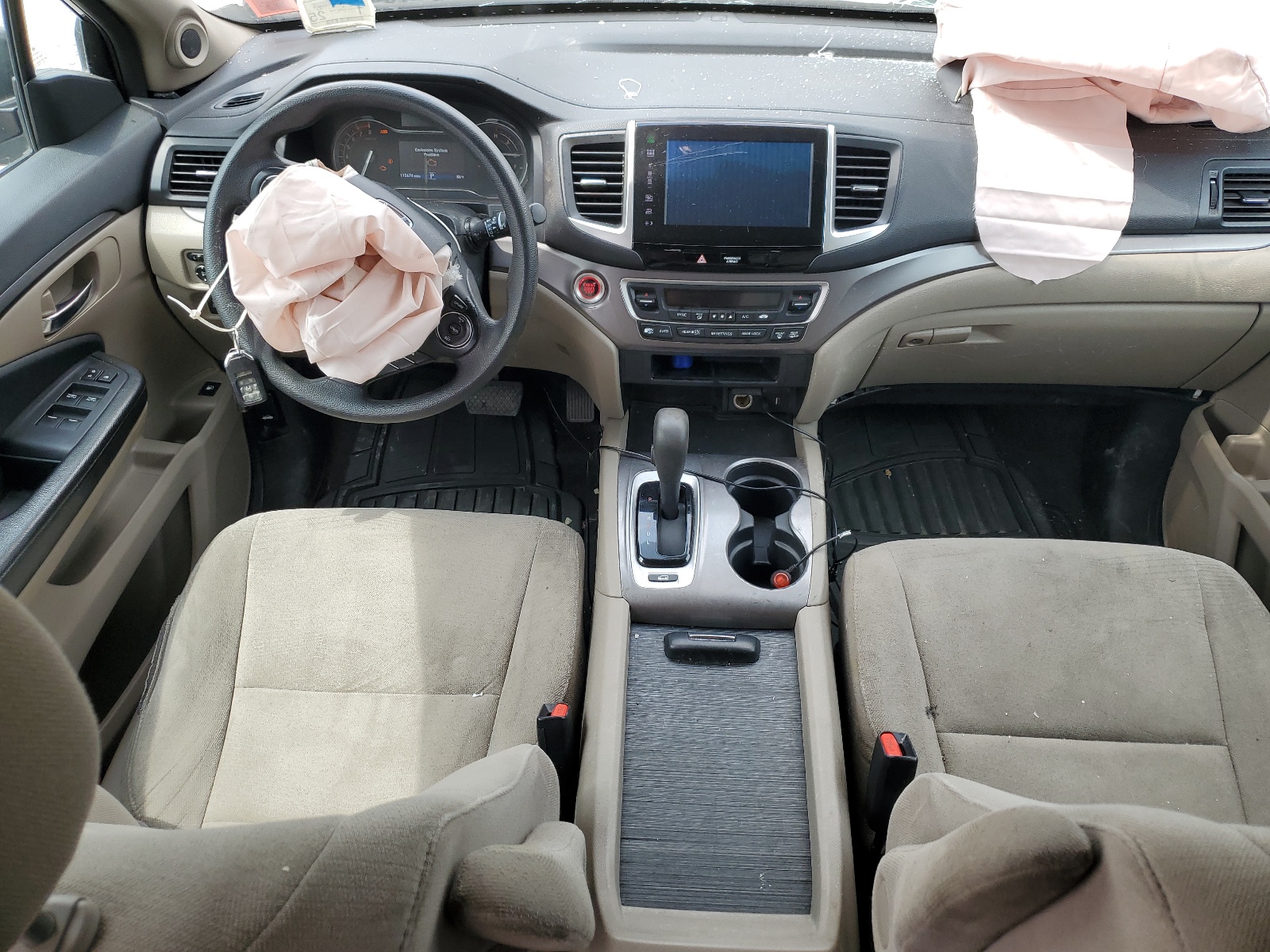 5FNYF6H32GB022614 2016 Honda Pilot Ex