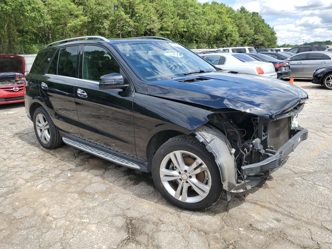 2014 Mercedes-Benz Ml 350 4Matic VIN: 4JGDA5HB0EA360190 Lot: 62277484
