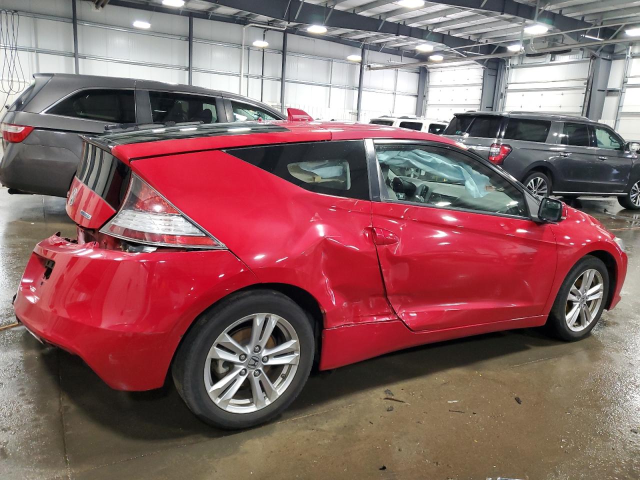 2011 Honda Cr-Z Ex VIN: JHMZF1D67BS005289 Lot: 62134324