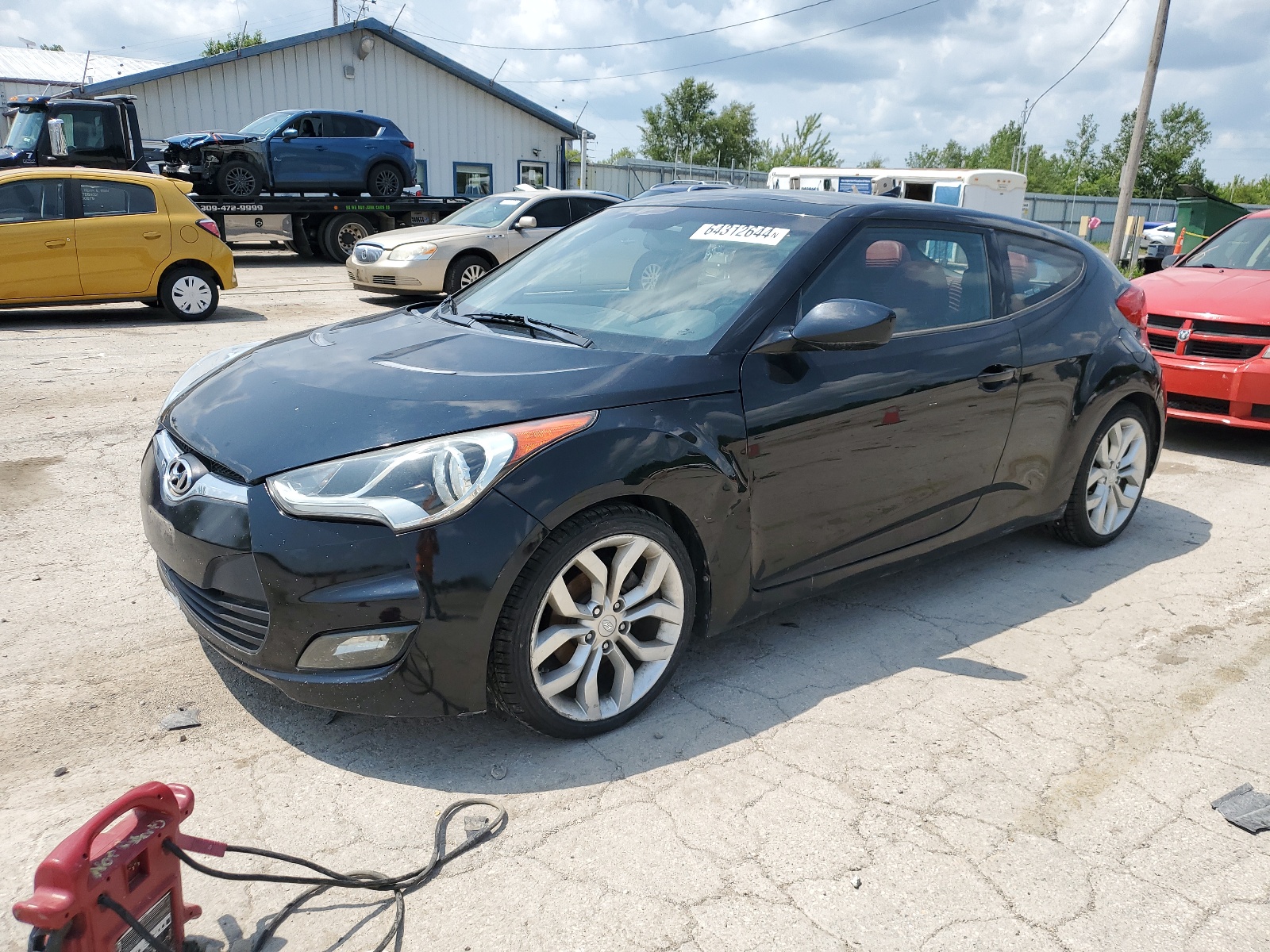 2012 Hyundai Veloster vin: KMHTC6AD7CU059600