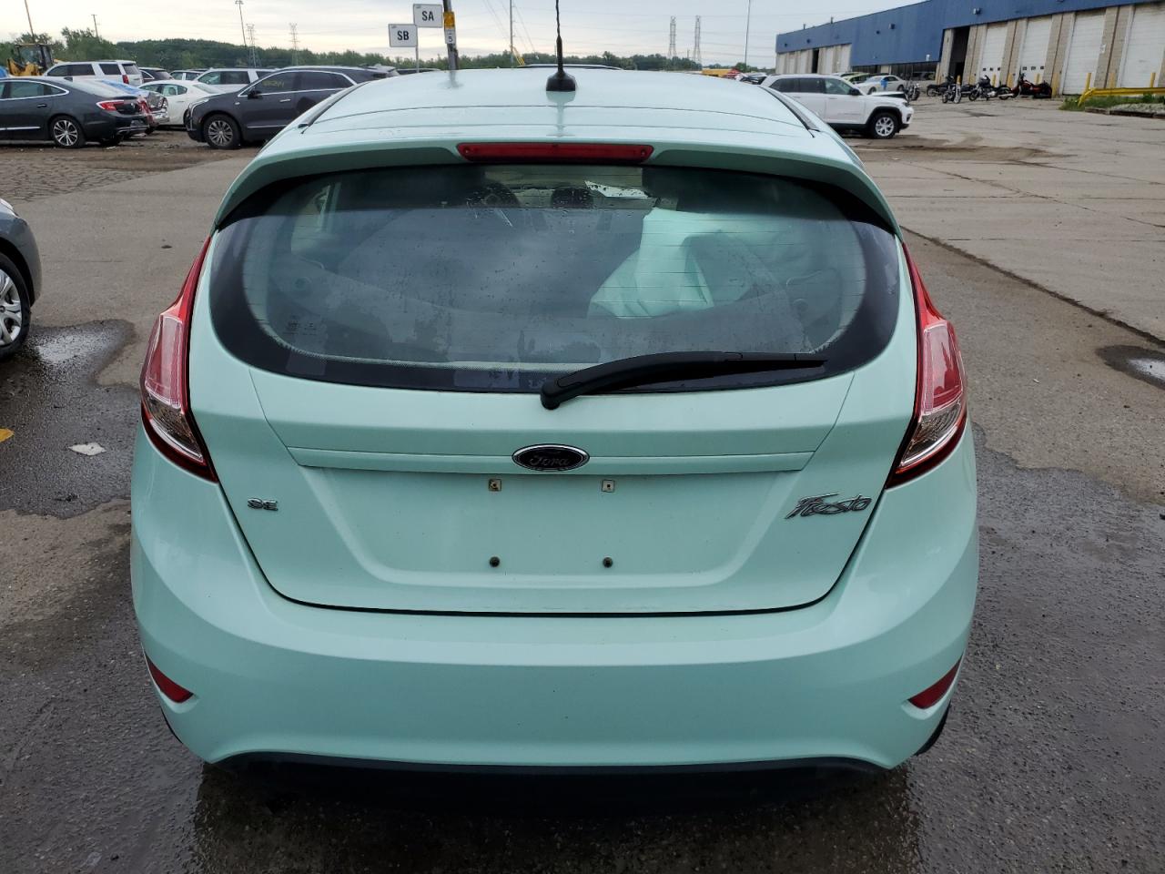 2017 Ford Fiesta Se VIN: 3FADP4EJ4HM126365 Lot: 61899244