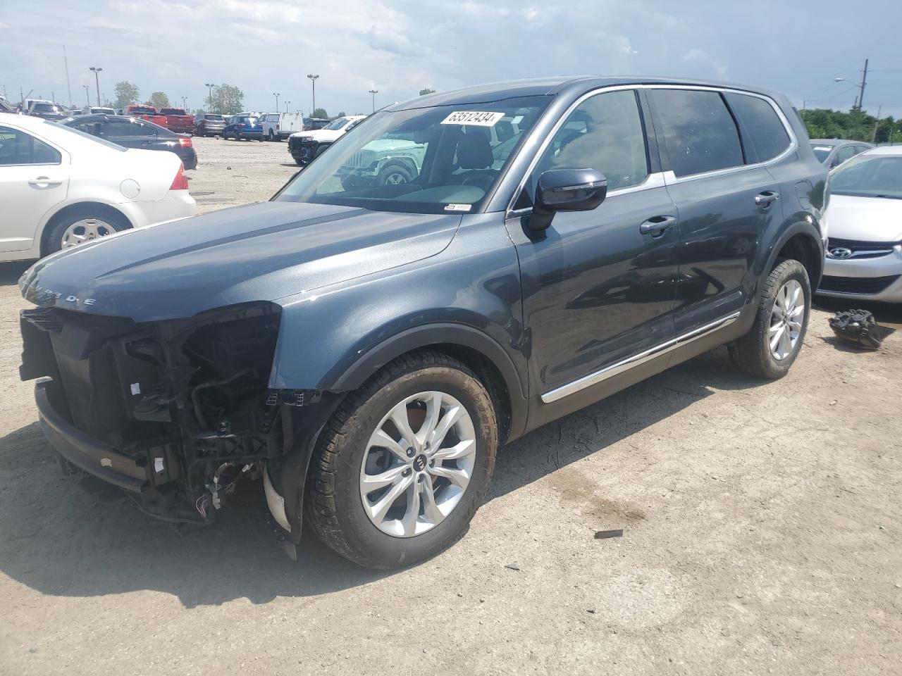 5XYP24HC4MG147307 2021 KIA TELLURIDE - Image 1