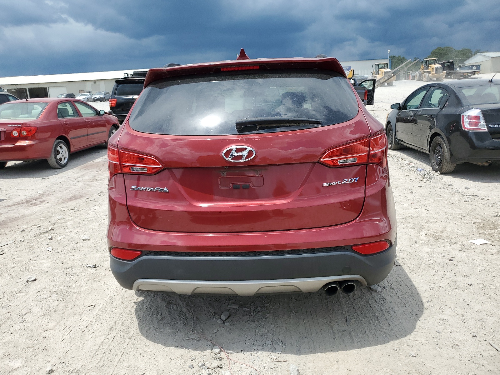 2013 Hyundai Santa Fe Sport vin: 5XYZU3LA4DG099195