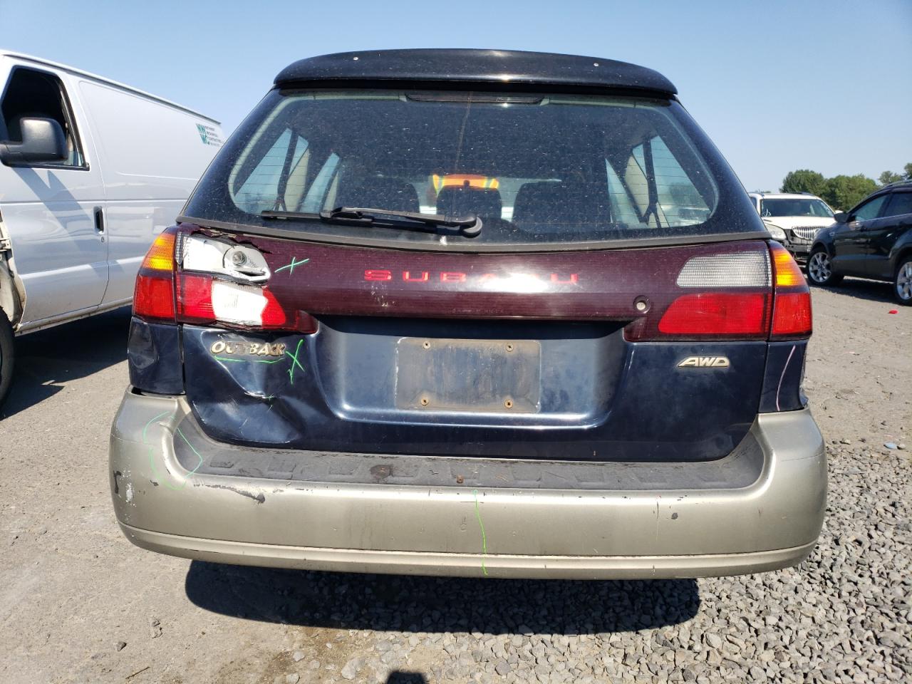 2002 Subaru Legacy Outback VIN: 4S3BH665927603014 Lot: 63585744