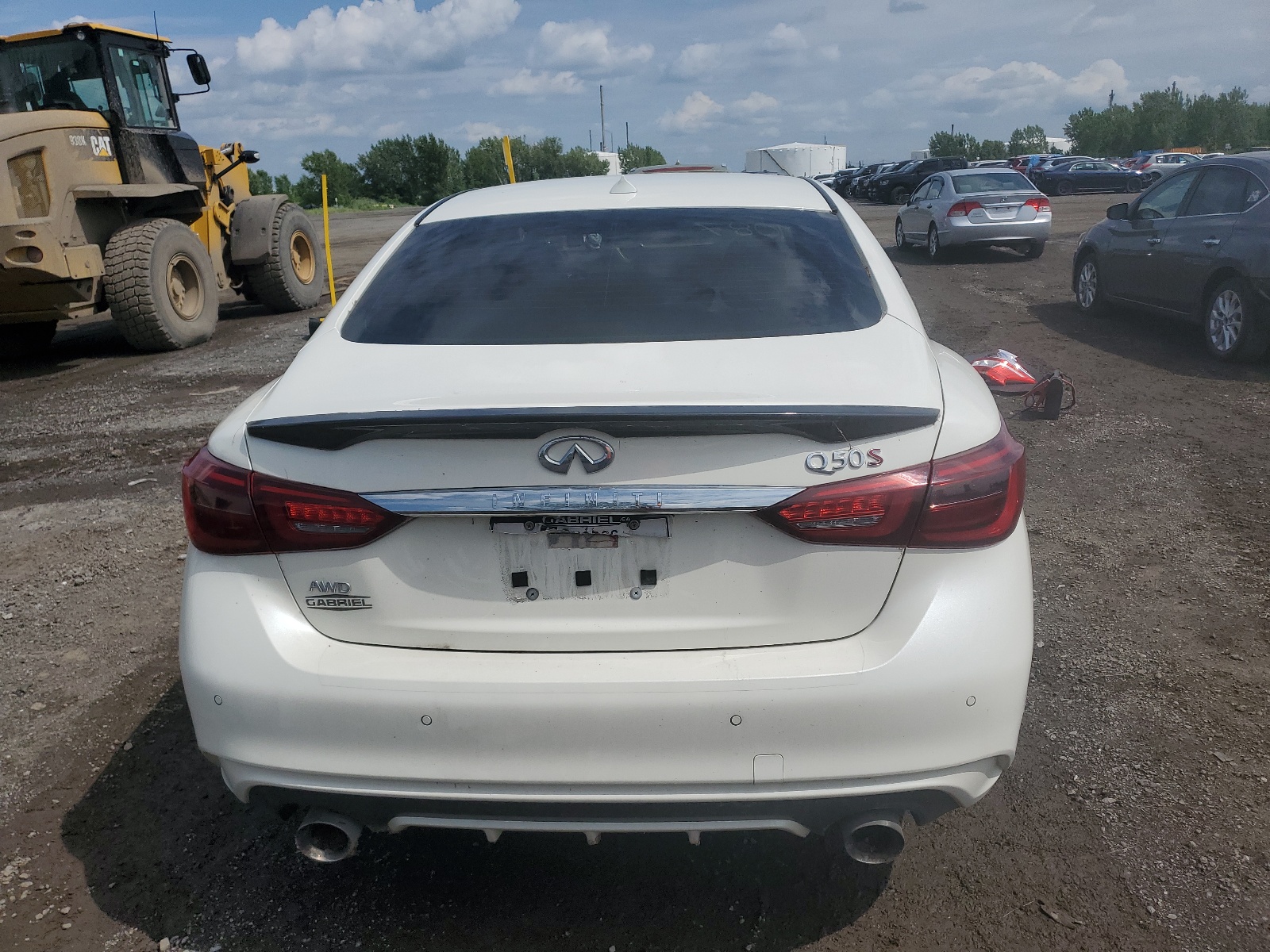 JN1FV7ARXLM660645 2020 Infiniti Q50 Red Sport 400