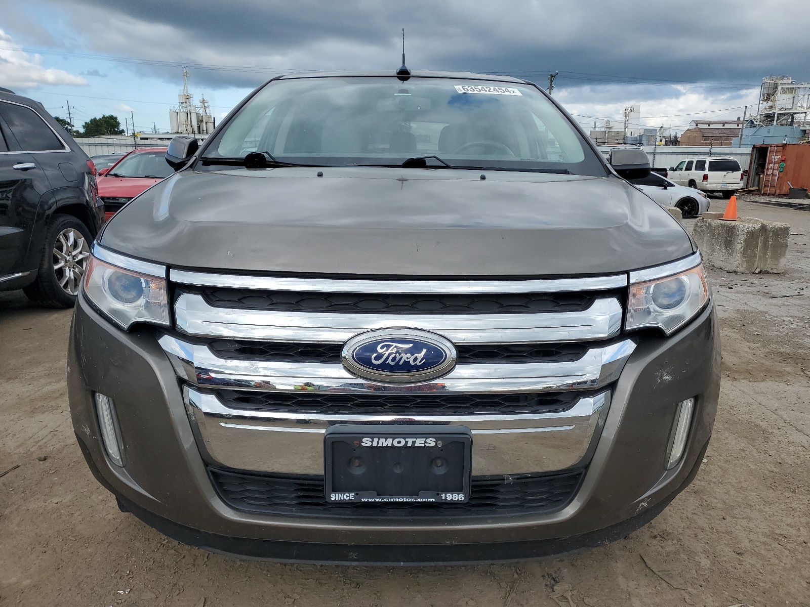 2013 Ford Edge Limited vin: 2FMDK3KCXDBB83413