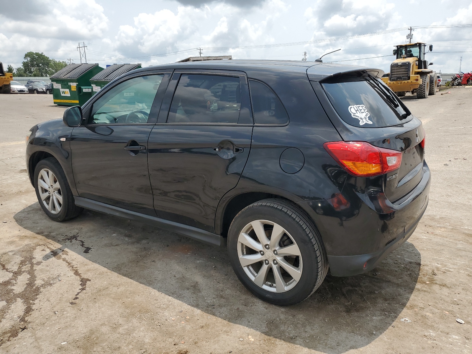 2015 Mitsubishi Outlander Sport Es vin: 4A4AP3AW9FE034866