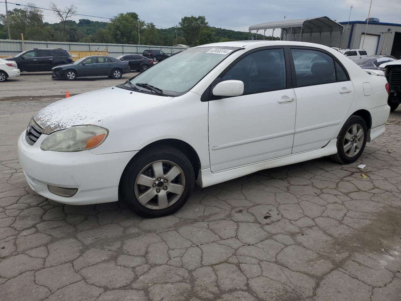 2003 Toyota Corolla Ce VIN: 1NXBR32E43Z070084 Lot: 63958314