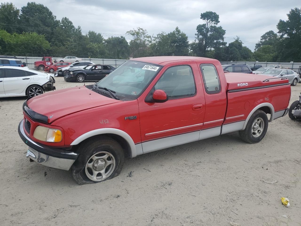 1997 Ford F150 VIN: 1FTDX17W5VNB68661 Lot: 64671544