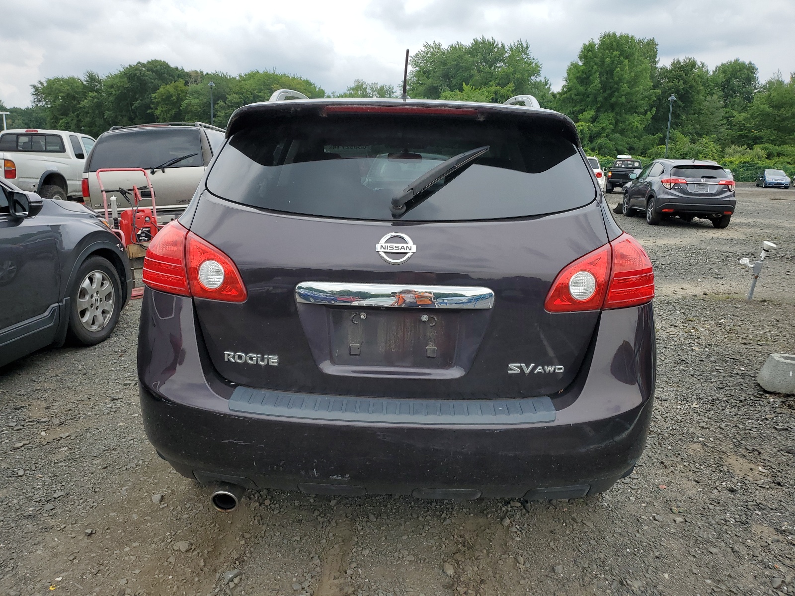 2012 Nissan Rogue S vin: JN8AS5MV3CW373038