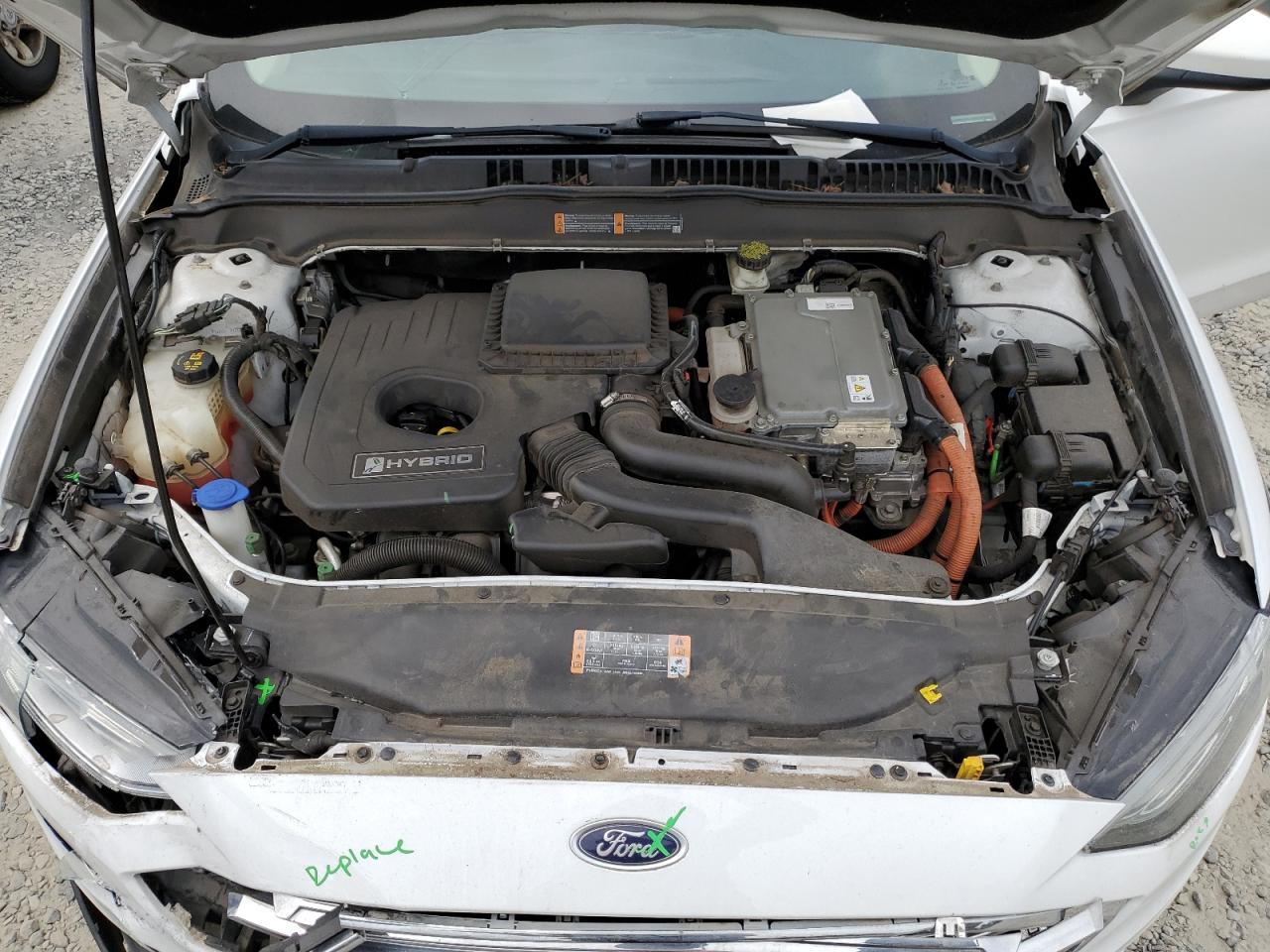 2017 Ford Fusion Se Hybrid VIN: 3FA6P0LU3HR230430 Lot: 62980574