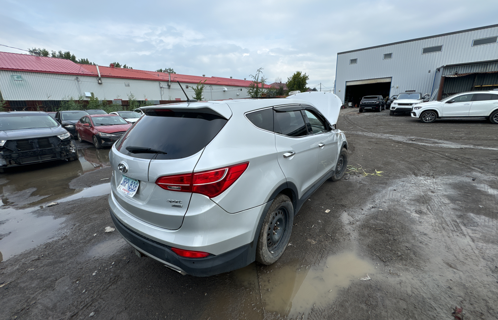 2013 Hyundai Santa Fe Sport vin: 5XYZUDLB1DG011945