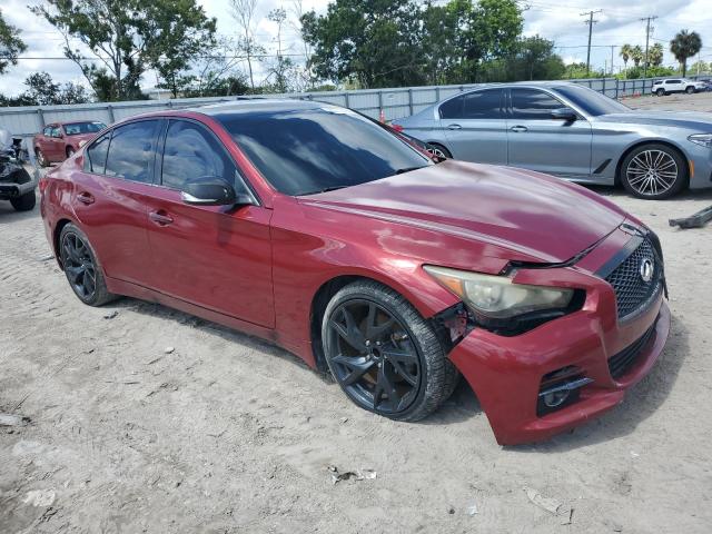 Sedans INFINITI Q50 2014 Czerwony