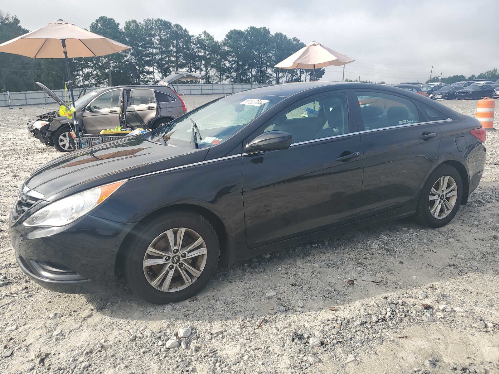 2012 Hyundai Sonata Gls vin: 5NPEB4AC6CH354418