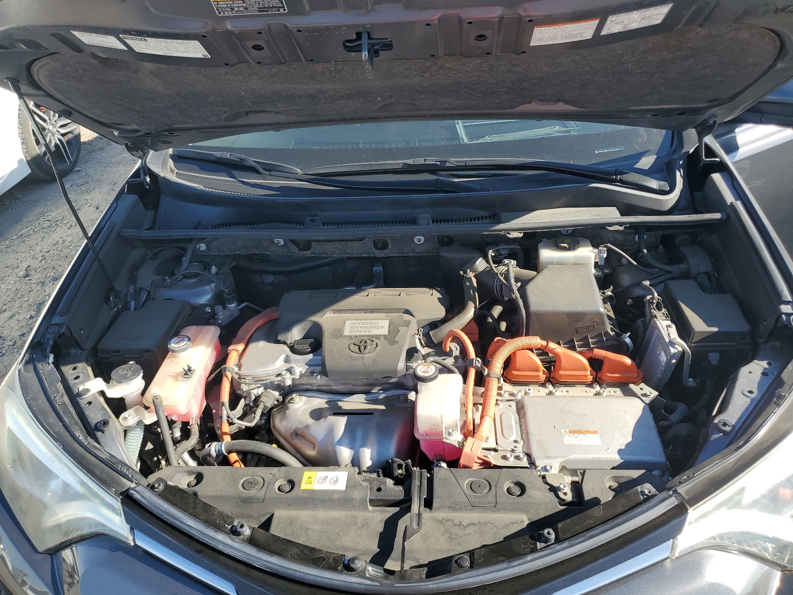 JTMDJREV7HD067447 2017 Toyota Rav4 Hv Limited