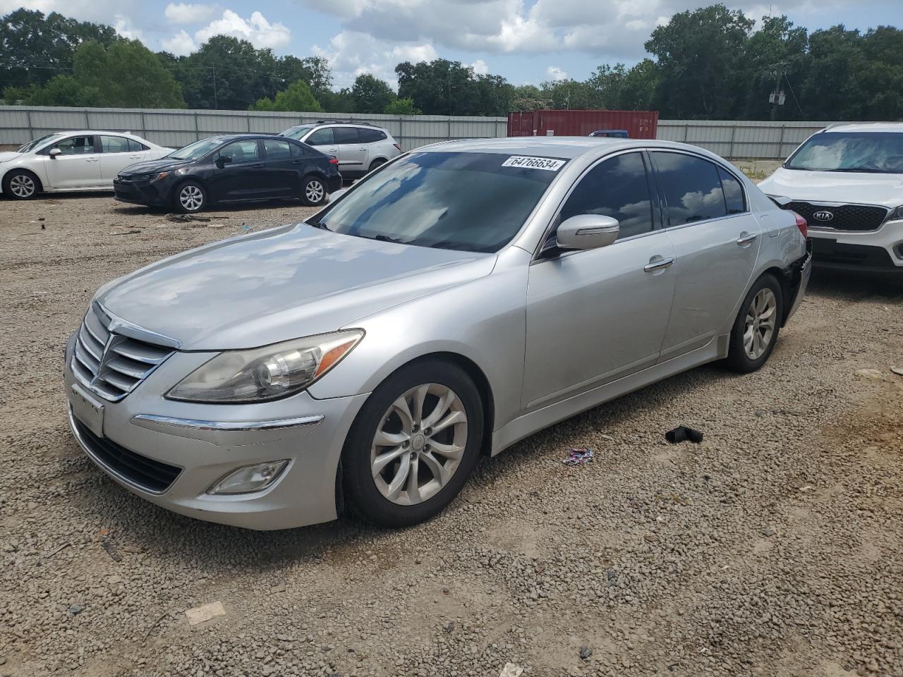 2012 Hyundai Genesis 3.8L VIN: KMHGC4DD6CU176795 Lot: 64766634