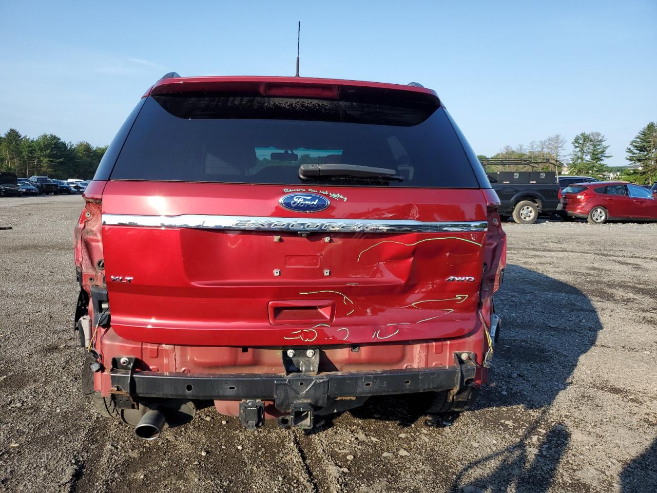 2014 Ford Explorer Xlt VIN: 1FM5K8D81EGC05660 Lot: 63014664