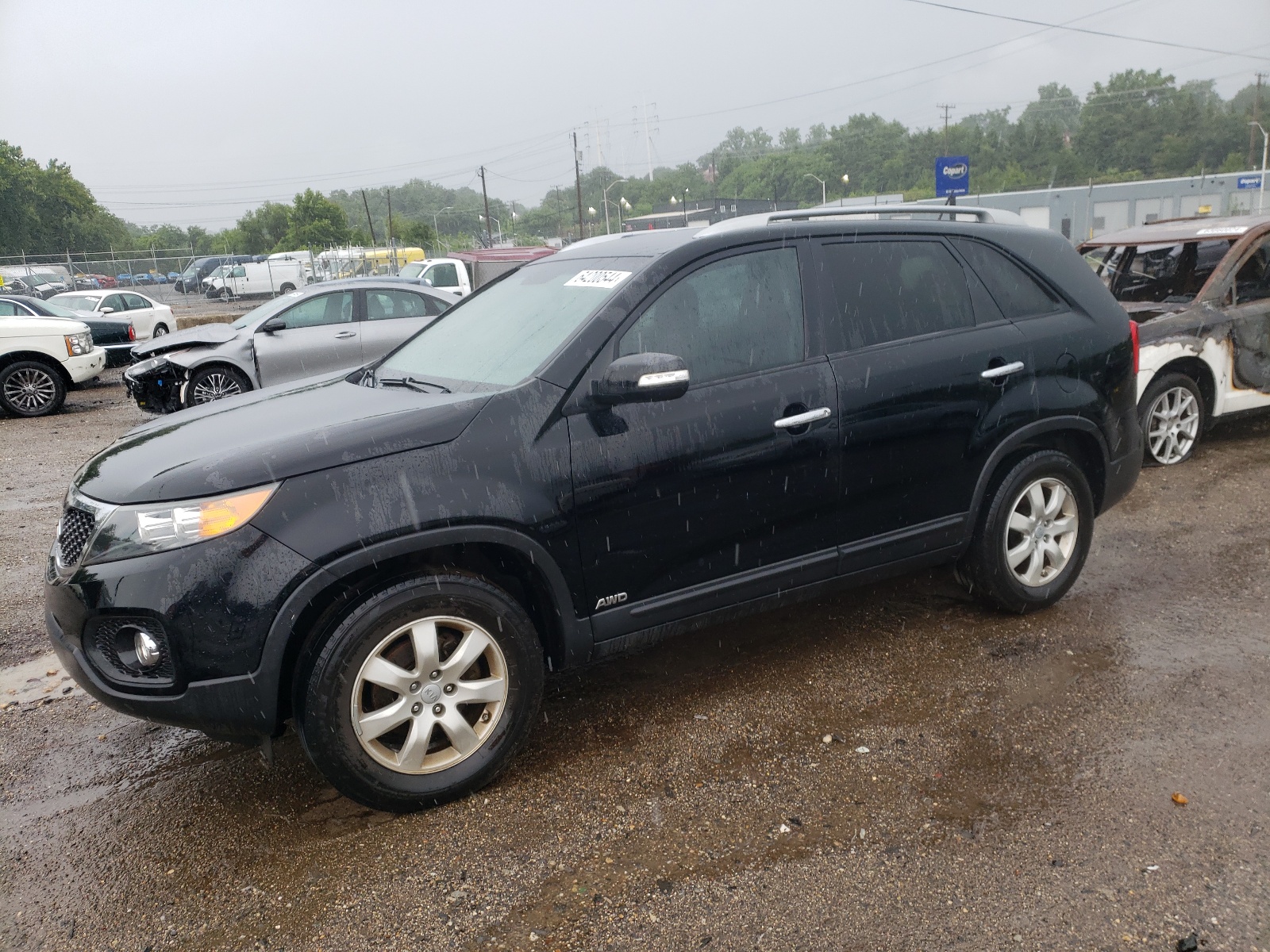 2013 Kia Sorento Lx vin: 5XYKTDA62DG370179