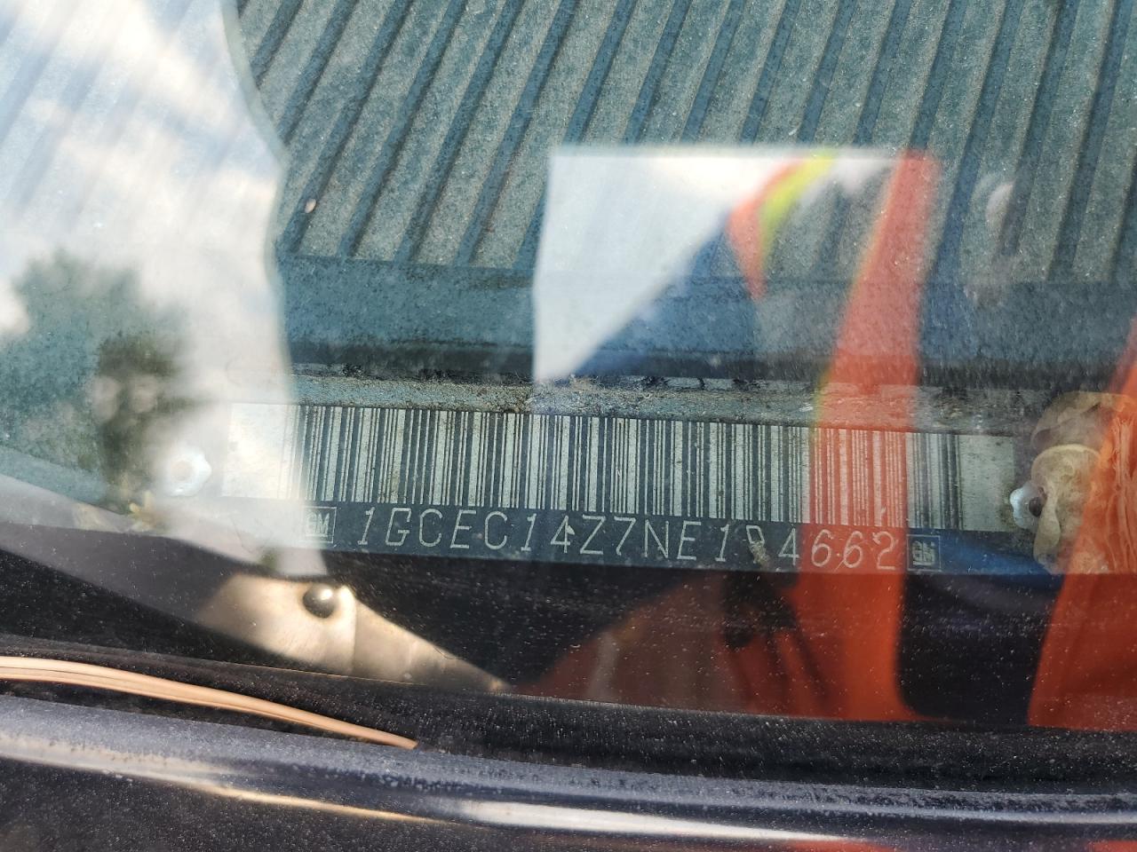 1992 Chevrolet Gmt-400 C1500 VIN: 1GCEC14Z7NE194662 Lot: 64082114