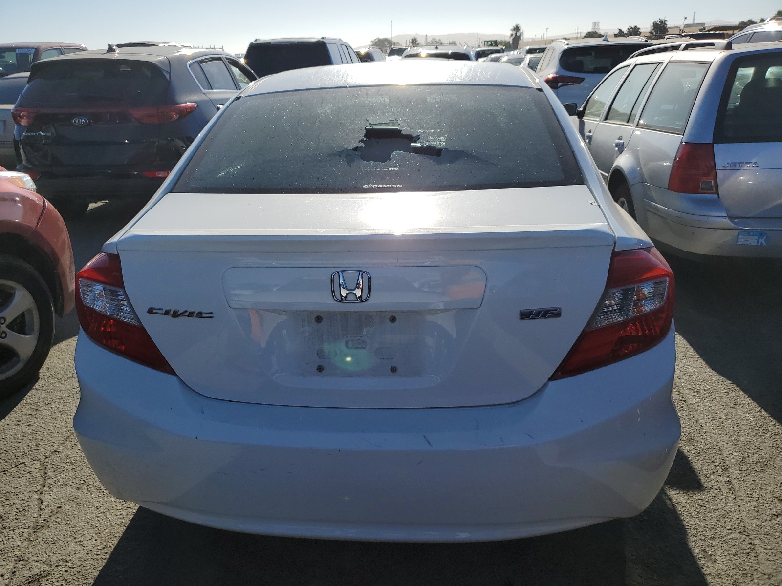 2012 Honda Civic Hf vin: 2HGFB2F67CH522427