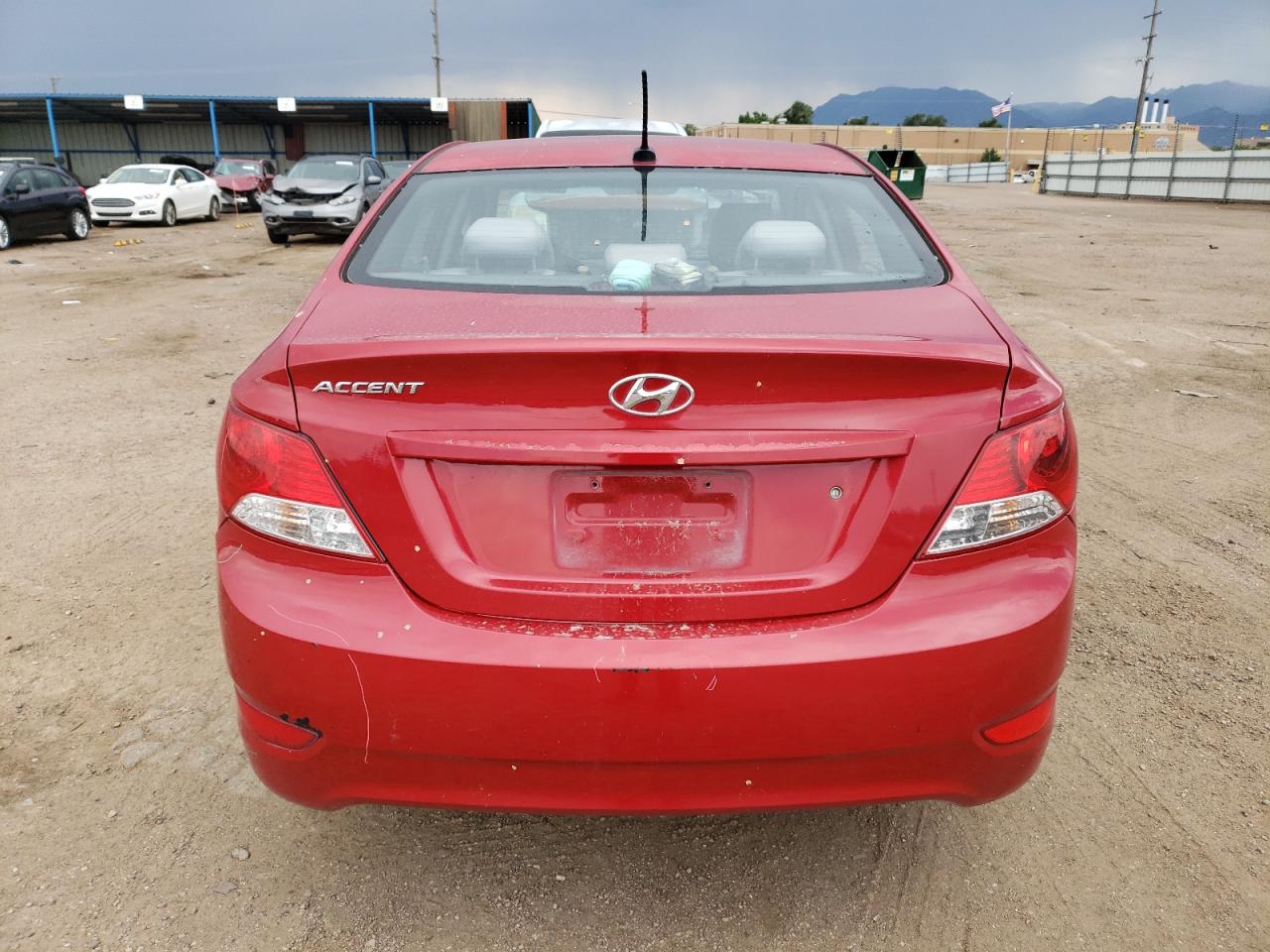 2014 Hyundai Accent Gls VIN: KMHCT4AE8EU619611 Lot: 63324884