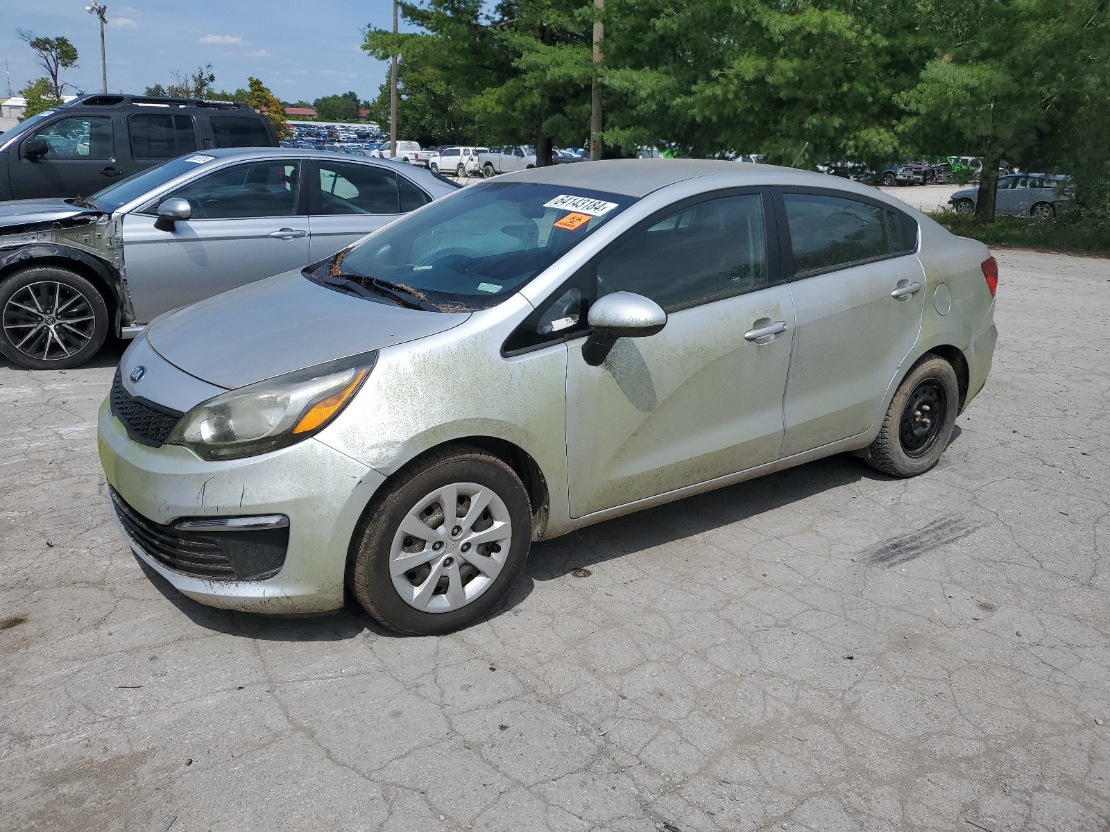 2016 Kia Rio Lx vin: KNADM4A31G6554500