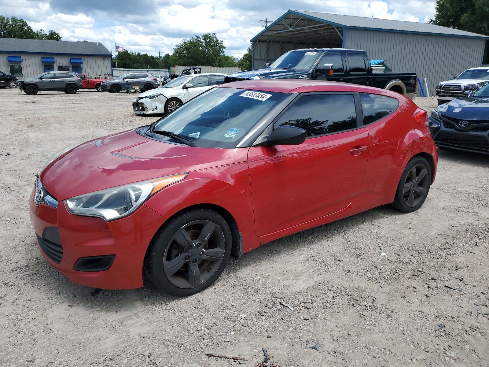 2013 Hyundai Veloster vin: KMHTC6AD5DU095044